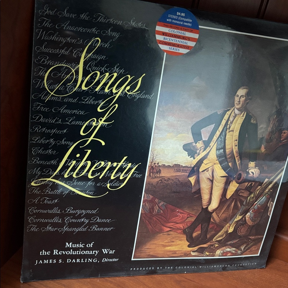 Songs of Liberty sealed Vinyl Record